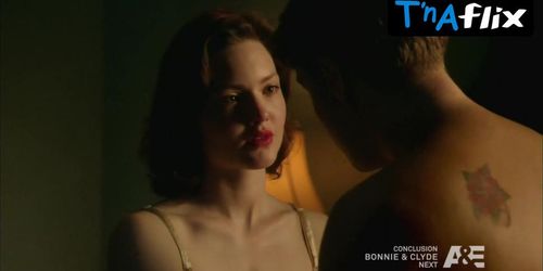 Holliday Grainger Underwear Scene in Bonnie And Clyde (Bonnie Clyde, Teddi Barrett)