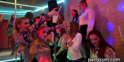 Nasty nymphos get entirely wild and naked at hardcore party