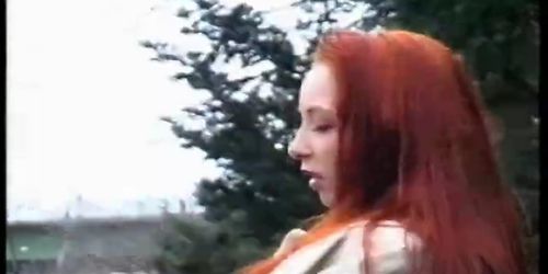 7min of flashing and sex outdoors
