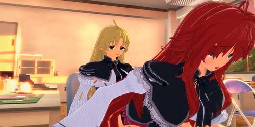 ASIA ARGENTO FUTANARI RIAS GREMORY HIGH SCHOOL DXD
