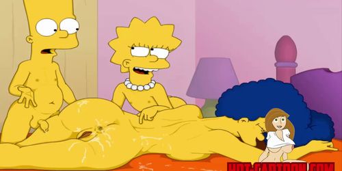 500px x 250px - Cartoon Porn Simpsons porn Bart and Lisa have fun with mother Marge -  Tnaflix.com