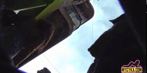 pregnant upskirt voyeur Continue on MyCyka com