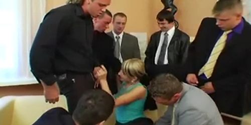 Victoria Rose gangbang