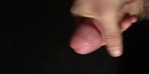 HD Close up jacking my cock with squirting cumshot