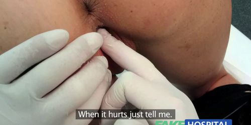 FAKE HOSPITAL - Smart mature sexy MILF has a sex confession to make