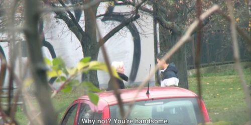 Czech Experiment Young Girl asking guy for SEX on Street - CzechExperiment