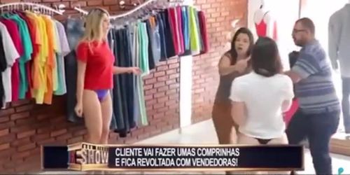 No pants store prank