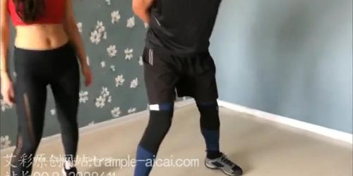 chinese ball busting