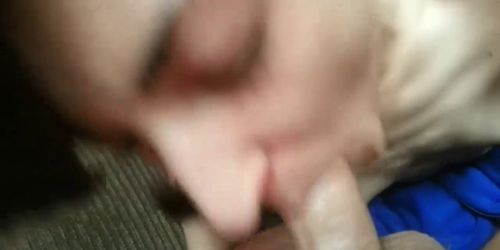 cum in mouth comp - video 1