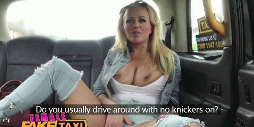 Female Fake Taxi - Steamy Lesbian Pussy Licking action in a Taxi - FemaleFakeTaxi