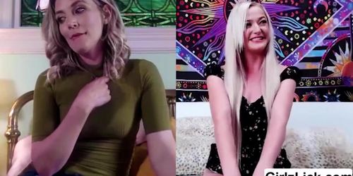 Teen Morgan Rain masturbates on the camera for her busty stepmother (Mona Wales)