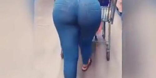 Shemale Huge Ass Jeans - Big ass in Tight jeans - Tnaflix.com