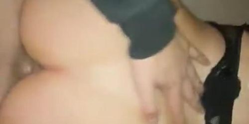Daddy fucks me rough with my parents downstairs 