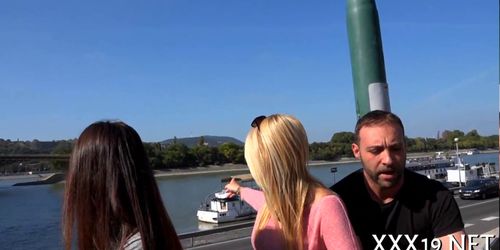 Wild foursome in kinky euro style - video 7