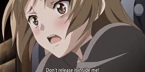 Hot horny girls fucked in school / hentai
