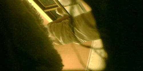 voyeur shower hanging lips long nips