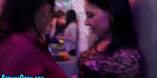 Real amateurs tugging rod