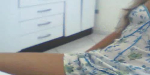 Blonde webcam