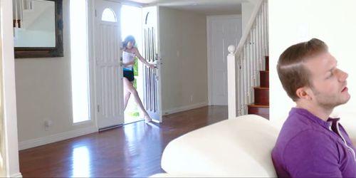 StepSiblings - Two Teens Seducing Their Horny Stepbro (Judy Jolie, Miranda Miller)
