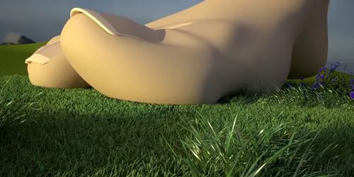 MMD Giantess Walk (Gina Carano)