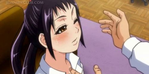 Hentai school hottie cunt teased with a lick upskirt - Tnaflix.com
