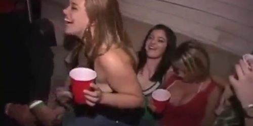 Sexy Amateur Brunette Gets Fucked Hard at College Party-HOT!