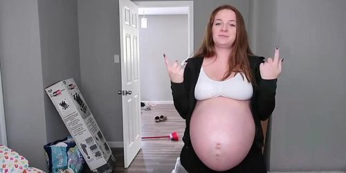 Big Fat Pregnant Chicks - Big Fat Pregnant Baby Bump - Tnaflix.com