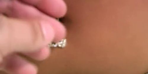 Handjob from hot amateur blonde 1