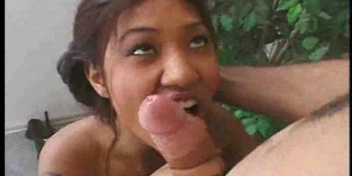 Asian Hoe Takes Massive COck