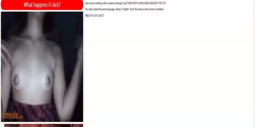 Jovencita muestra pechos en omegle - Tnaflix.com