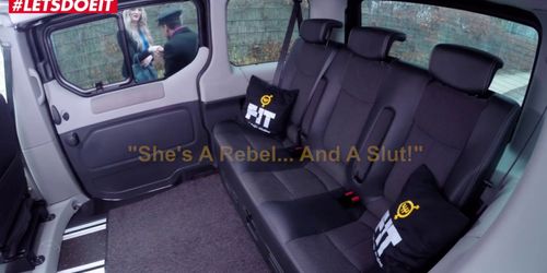 Letsdoeit - Cabby Tries His Beginners Luck On Hot Blonde With Big Boobs (Carly Rae Summers, Matt Bird)
