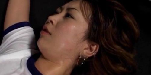 ALL JAPANESE PASS - Sayaka Hagiwara licks cock and gets cum on mouth after drilling