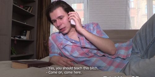 TRICK YOUR GF - Shameless bitch covered with cum (THE OTHER GUY)