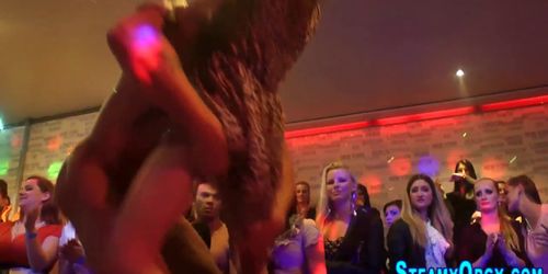 Orgy cfnm teenager blows