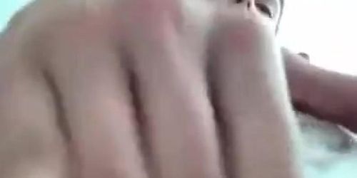 Ass to mouth self anal finger - What a view slut can fit 2