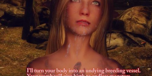 [skyrim Monster Hentai] Vampire Thrall