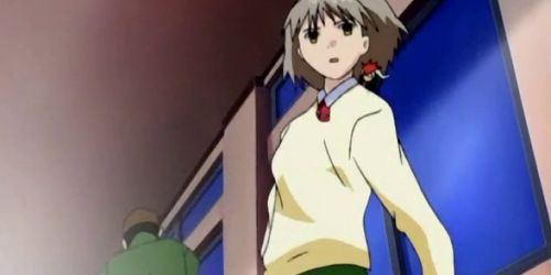 Hentai girl gets cunt licked and ass fucked in group at school