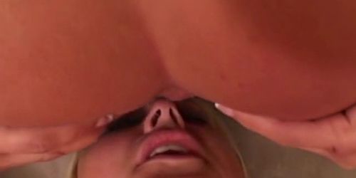 Multiple internal cumshots in gaped fuck holes for kinky slut 