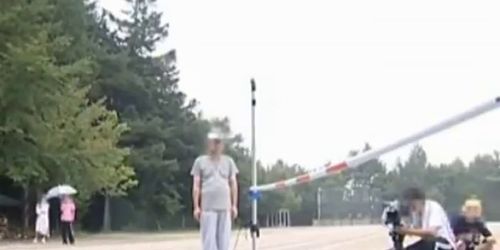 Asian amateur in nude track and field part5 - video 2