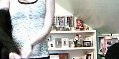 Very hot girl webcam strip - video 1