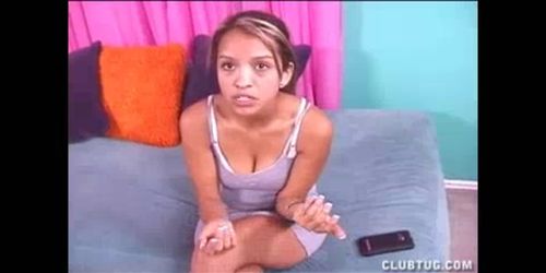 TUGCLUB - Teen Bopper Helps His Meaty Rod Spit Out Spunkload