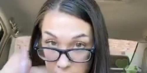 Periscope gf in car - Tnaflix.com