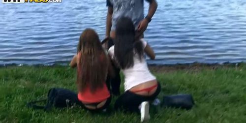 WTF Pass - Hot college sluts go wild in the country (Dorothea Albina, Hailey Ariana, Lupe Burnett)