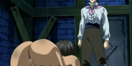 Chesty hentai GF pussy licked in sixtynine