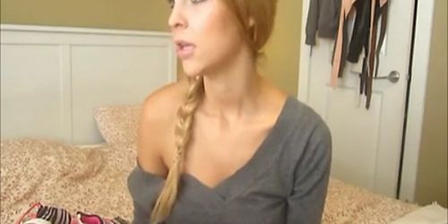 sexy show bra of her