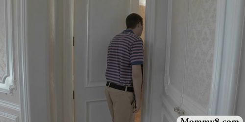 Hot teen busted her BF fucking with milf (India Summer)