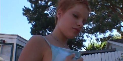 Short haired redhead fucks like a goddess (Emilie, Emilie Davinci)