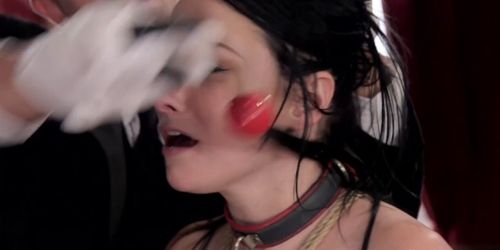 Redhead helps master anal fuck brunette (Amarna Miller, Bill Bailey, Veruca James)