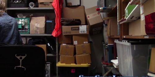 Amateur shoplifter jizz