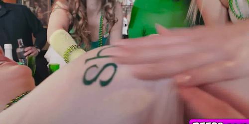 Slutty Katie Serena and Naomi loving Quintons dick in their twats (Katie Kush, Naomi Blue, Quinton James)